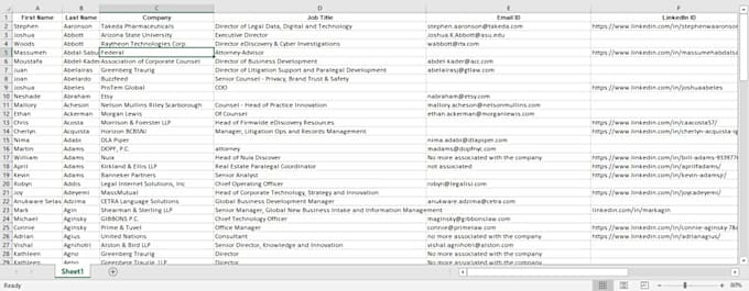 Gig Preview - Format, clean, arrange and organize data