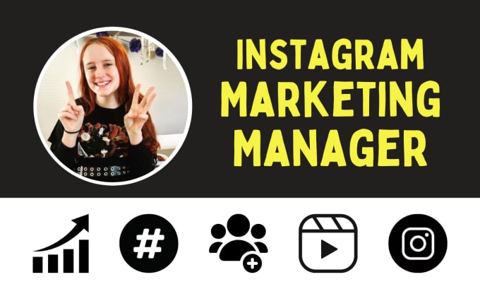 Gig Preview - Be your instagram marketing manager and content creator