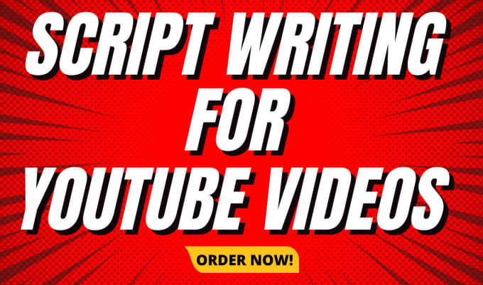 Gig Preview - Do video script writing for your youtube channel