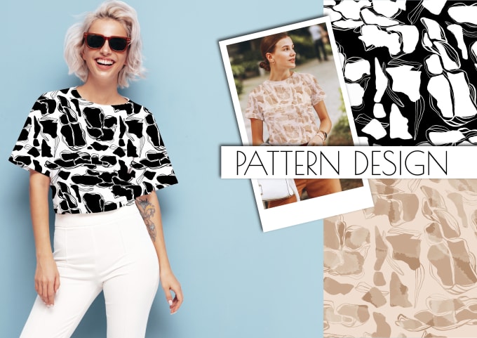 Gig Preview - Design seamless patterns for textile, fabric prints