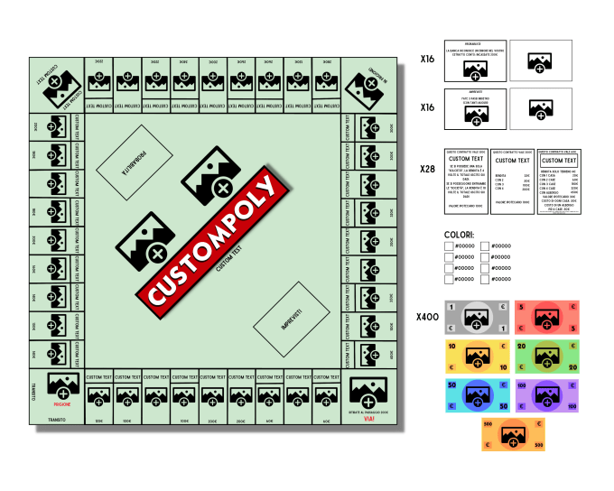 Gig Preview - Design your customized monopoly