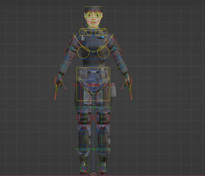 Gig Preview - Do professional 3d rig your character in blender and maya