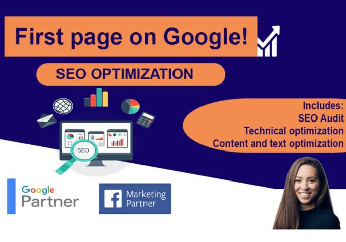 Gig Preview - Optimize your website SEO for optimal rankings