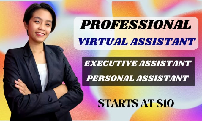 Gig Preview - Be your professional virtual or personal assistant