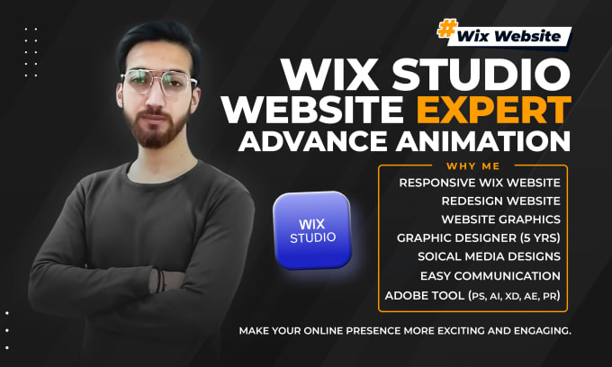 Gig Preview - Design wix studio, wordpress and custom websites, modify website, UI UX