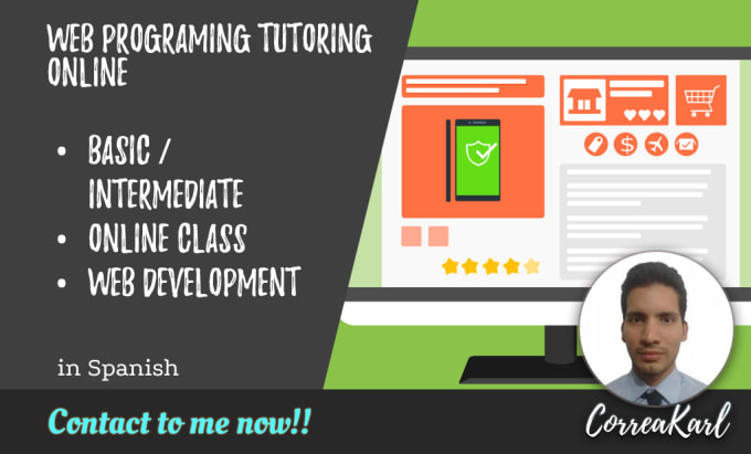 Gig Preview - Do web programming tutoring online