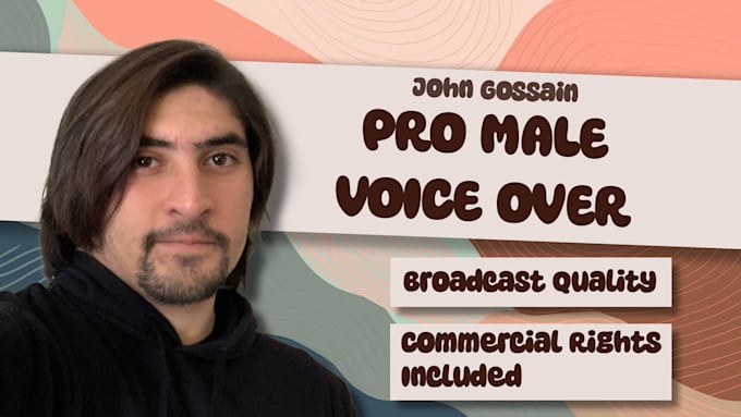 Gig Preview - Record a male voice over