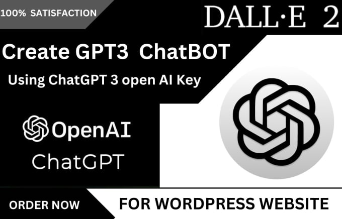 Gig Preview - Create chatgpt openai api wordpress website