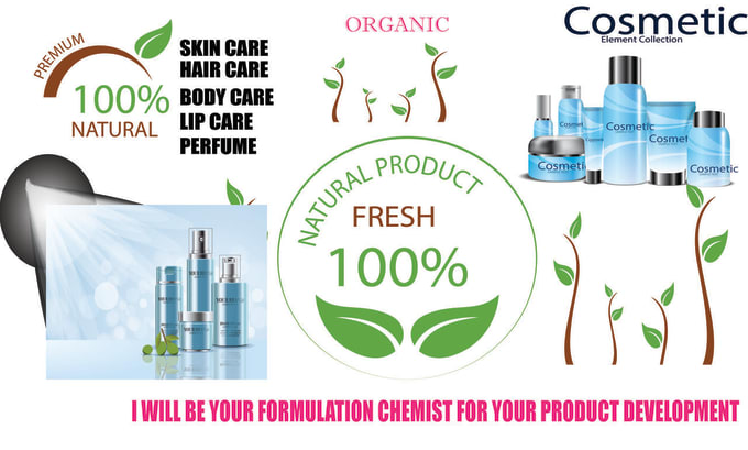 Gig Preview - Be your cosmetic formulation chemist for product development