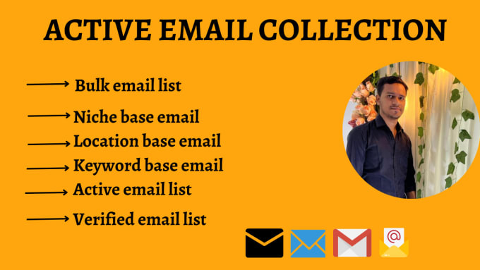 Gig Preview - Collect USA, canada, UK active bulk email list for  your email marketing