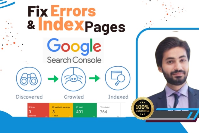 Gig Preview - Perfectly fix google search console index coverage errors and issues