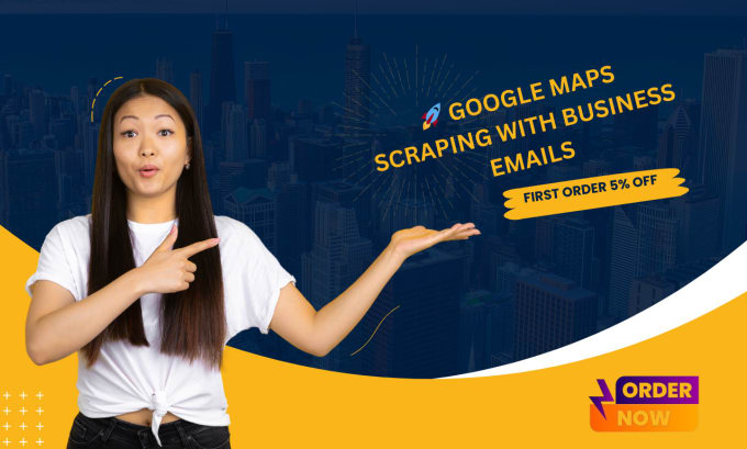 Gig Preview - Do google maps scraping for business leads with emails