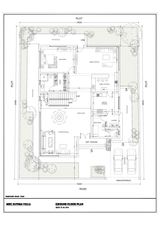 Gig Preview - Be your architect, draftsman for house design and floor plan