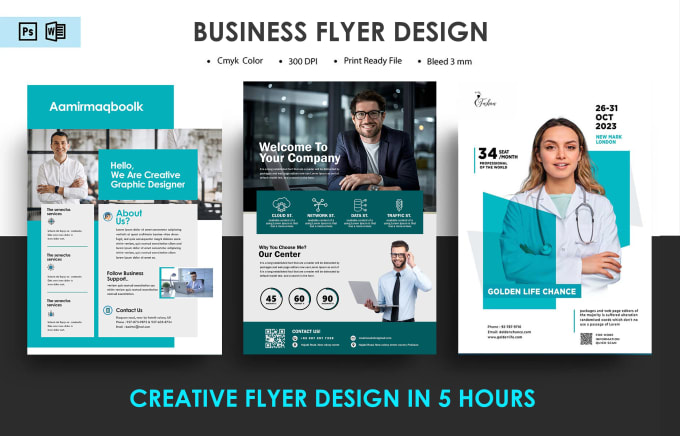 Gig Preview - Design professional business flyer and brochure design