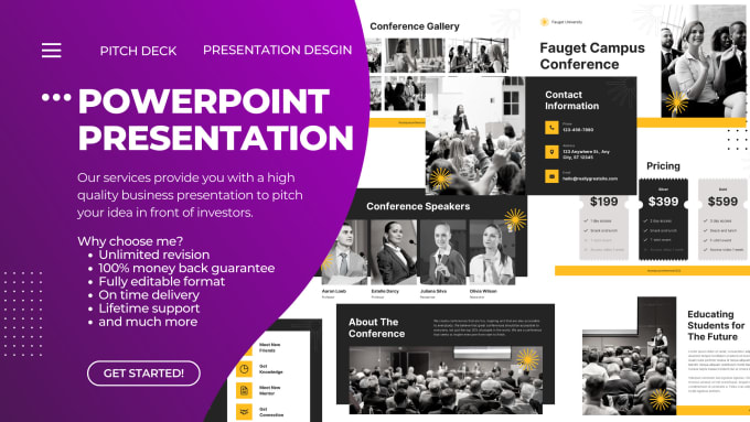 Gig Preview - Design graphs, charts and diagrams in powerpoint