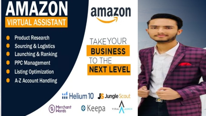 Gig Preview - Your expert amazon virtual assistant for amazon fba private label and wholesale