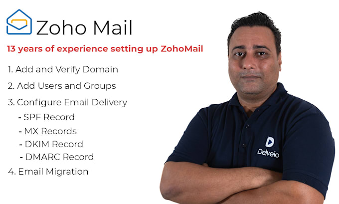 Bestseller - setup your email with zoho mail