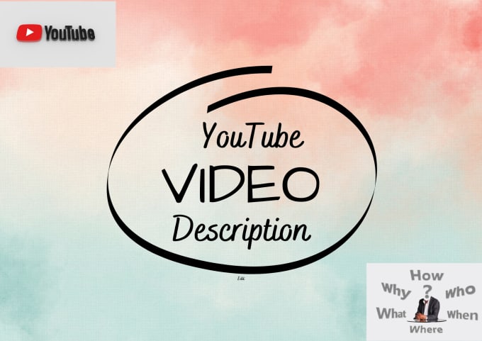 Gig Preview - Write best video description, titles and thumbnails for your videos