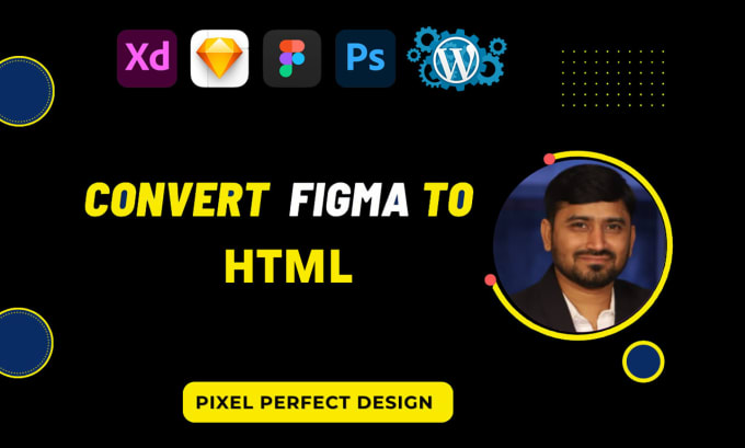 Gig Preview - Convert figma to html  responsive website