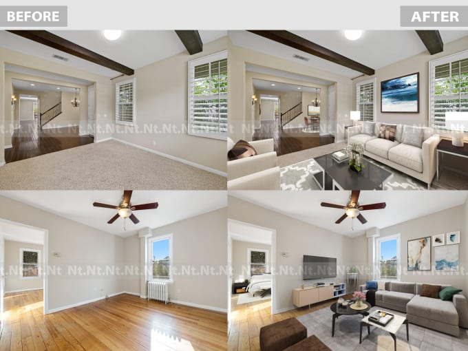 Gig Preview - Virtual staging, virtual renovation services