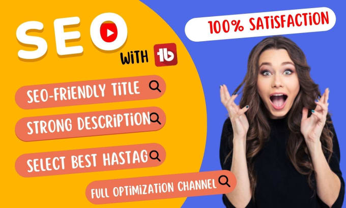 Gig Preview - Do youtube video seo by tubebuddy