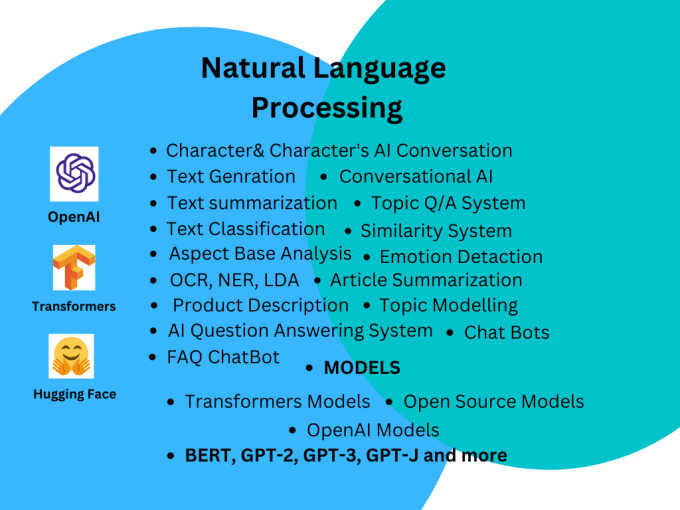 Gig Preview - Build nlp ai application text generation chat conversational bot story writing