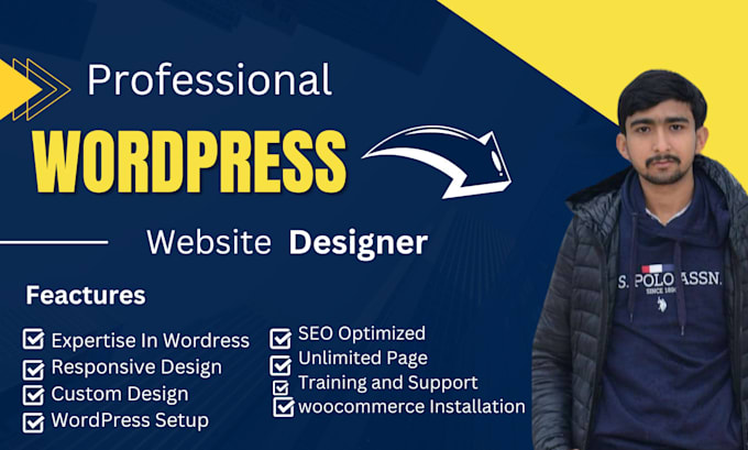 Bestseller - design a clean and modern wordpress website for your business within 14 hours