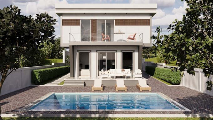 Bestseller - draw a floor plan and create an exterior render