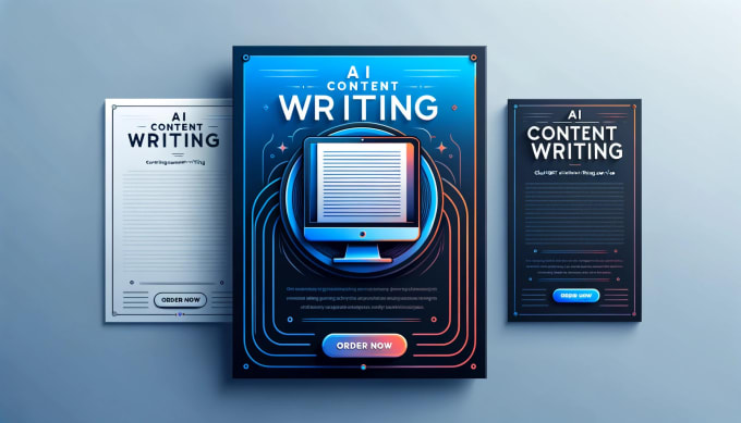 Gig Preview - Be your ai content writer and do chat gpt article writing