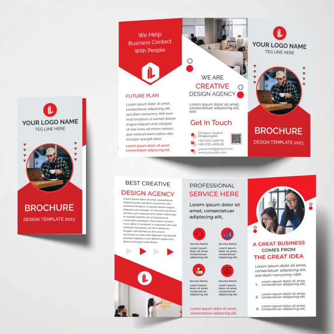 Gig Preview - Do the trifold brochure design, banner, poster, and flyer design