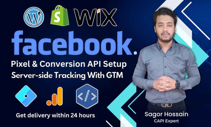 Gig Preview - Integrate facebook pixel conversion API for server side tracking