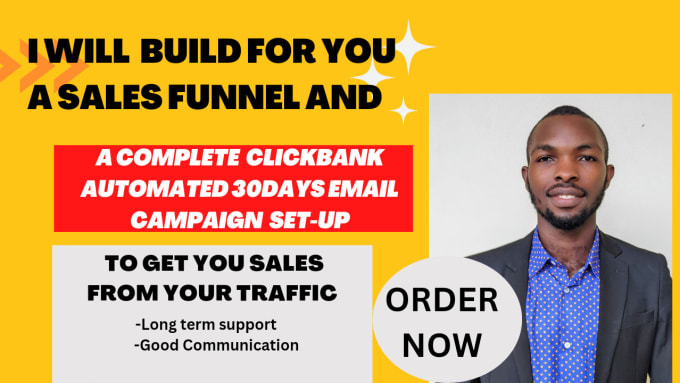 Gig Preview - Build clickbank affiliate marketing system with follow up emails health niche