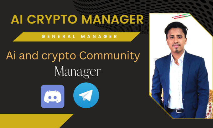 Gig Preview - Be your ai and cryptocurrency telegram community manager