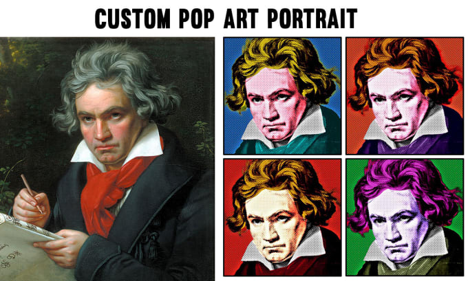 Gig Preview - Create a warhol pop art portrait