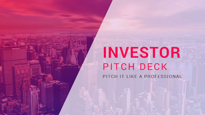 Gig Preview - Write, design investor pitch deck and powerpoint presentation