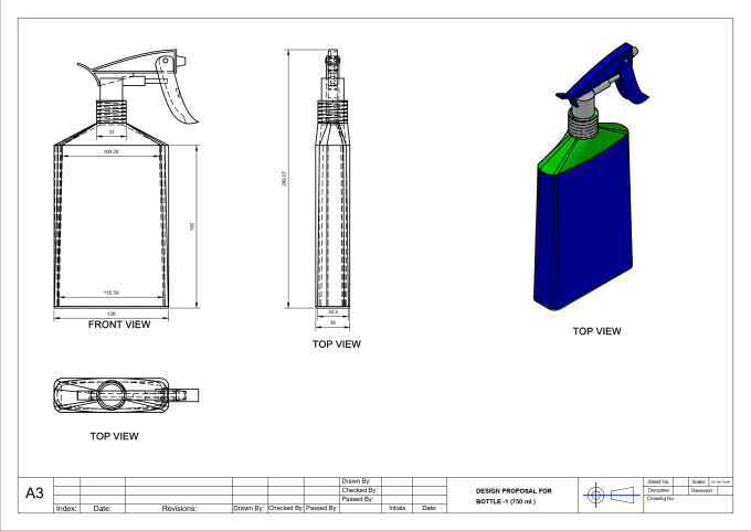 Gig Preview - Create packaging drawings for industrial products