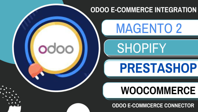 Gig Preview - Connect odoo to shopify, magento 2, prestashop, woocommerce