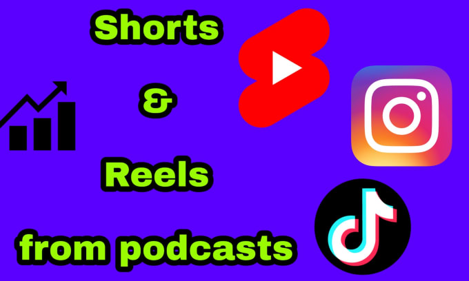 Gig Preview - Create youtube shorts, reels from podcasts