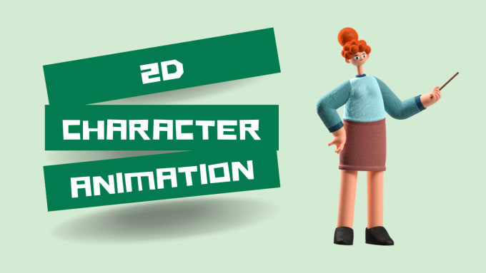 Bestseller - make 2d character animation from your character using character animator  moho