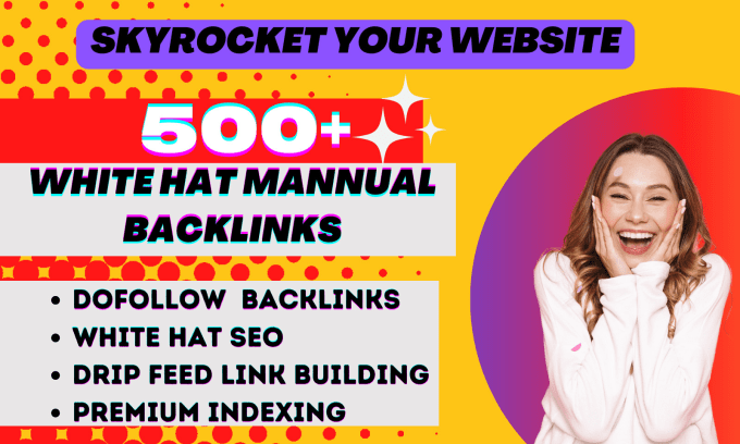 Gig Preview - Provide high quality authority manual white hat do follow seo backlinks