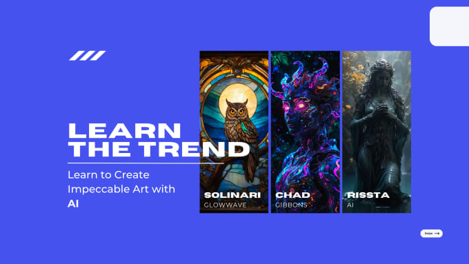 Gig Preview - Teach you how to create art like a pro with ai