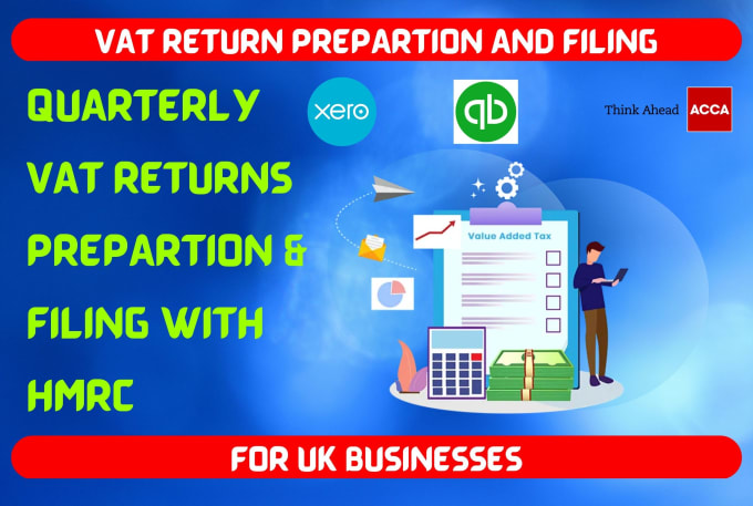 Gig Preview - Prepare and file UK vat return with hmrc