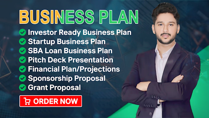 Gig Preview - Write an investor ready business plan and financial plan