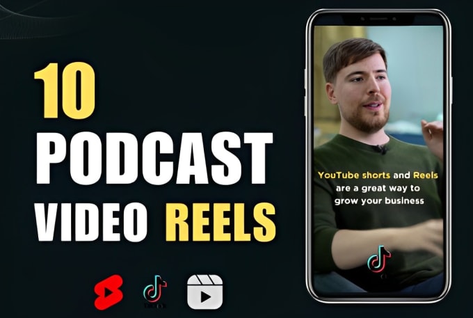 Gig Preview - Make podcast video clips for shorts