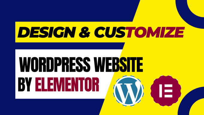 Gig Preview - Create and customize wordpress website by elementor pro page builder