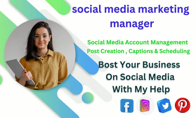 Gig Preview - Be your social media manager