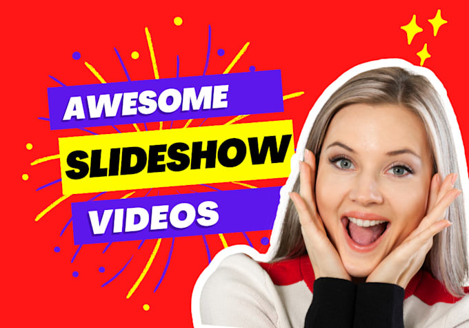 Gig Preview - Do awesome slideshow videos, photo slideshow, photo montage