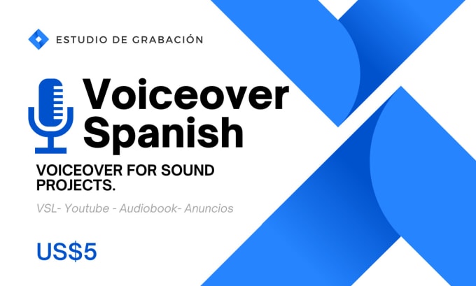 Gig Preview - Record male voiceover with an argentine accent