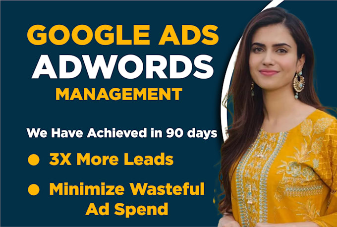 Gig Preview - Boost leads with google ads adwords PPC campaigns