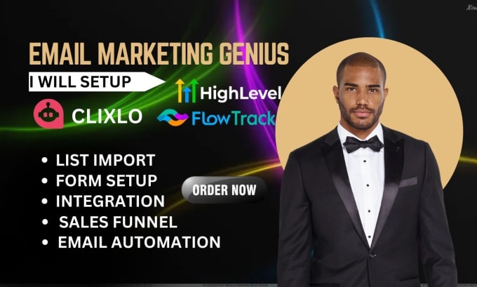 Gig Preview - Be your expert clixlo flowtrack gohighlevel automation sales funnel